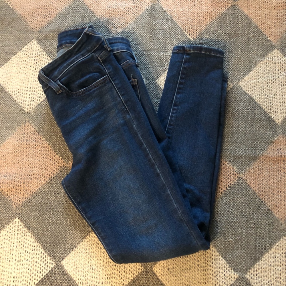 Just Black High Rise Basic Skinny Jeans